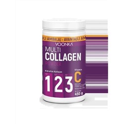 АКЦИЯ! 3-я в подарок! VOONKA MULTI COLLAGEN 450G