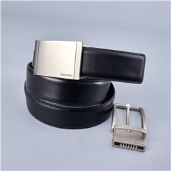 Мужской ремень Calvi*n Klei*n в подарочной коробке с двойной пряжкой