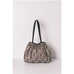 Bolso reversible nylon animal print