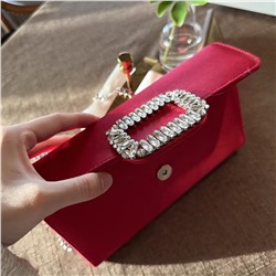 Вечерняя атласная сумка через плечо UGAL*S