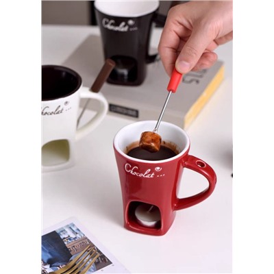 Иногда не хочется ждать компании, а сделать фондю здесь и сейчас для себя или для двоих 😍  Такие бокалы идеально для этого подходят