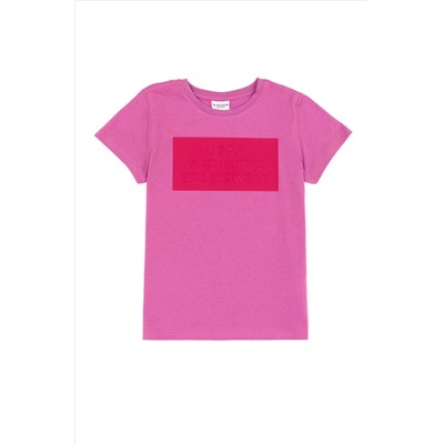 Çocuk Menekşe Bisiklet Yaka Tişört