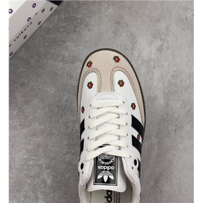 Adidas Originals Samba OG”White Embroidered Floral