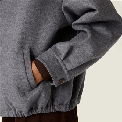 Женский шерстяной джемпер на молнии  MiuMi*u