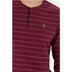 Erkek Bordo Pijama Takımı