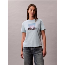 Floral Graphic Slim T-Shirt