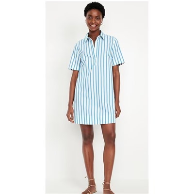 Mini Swing Shirt Dress
