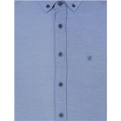 Lacivert Slim Fit Oxford Gömlek