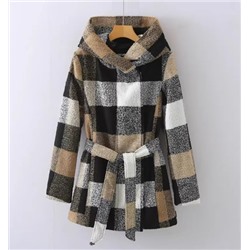 Тонкое шерстяное пальто