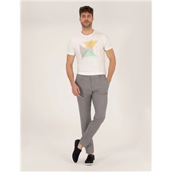 Gri Ex. Slim Fit Kumaş Pantolon