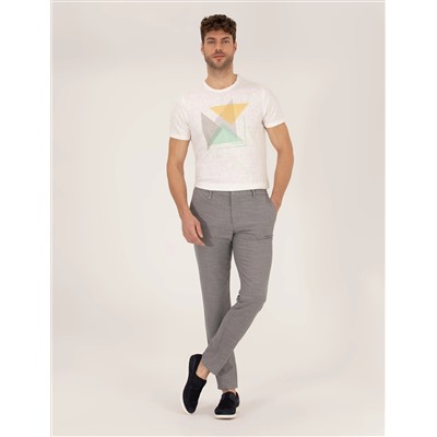 Gri Ex. Slim Fit Kumaş Pantolon