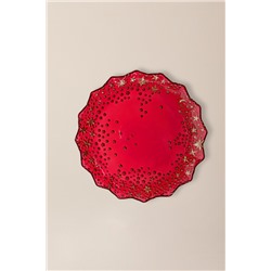 Alisse Pasta Tabağı  - 21 cm - Kırmızı