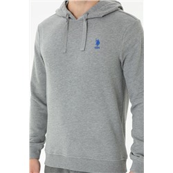 Erkek Gri Melanj Sweatshirt