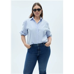 Jeans skinny tiro medio