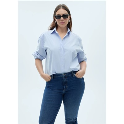 Jeans skinny tiro medio