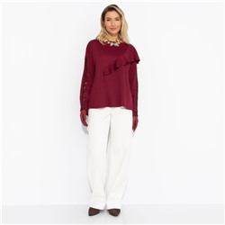 Туника в трендовом цвете, Вам письмо (бордовая)