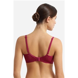 Sujetador sin aro de encaje floral