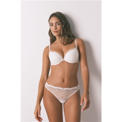 Sujetador GORGEOUS efecto push up blanco