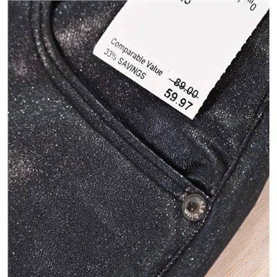 Женские глянцевые эластичные штаны