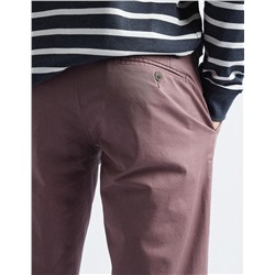 Slim Fit Twill Trousers, Men, Light Brown