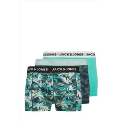 Jack & Jones 3'lü Siyah Boxer Paketi - Tom