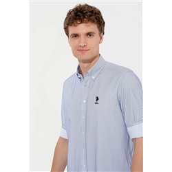 Erkek Lacivert Uzun Kollu Gömlek