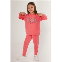 Kız Çocuk Pembe Pijama Takımı