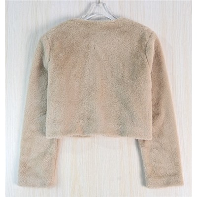 Женский жакет из искусственного меха