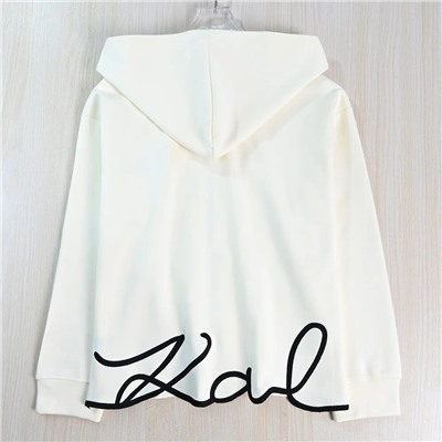 Женская толстовка / кофта на замке с капюшоном  КАР*Л 😎