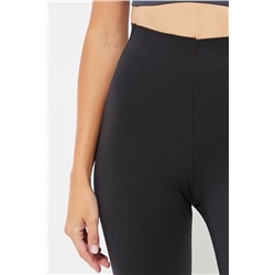 Leggings pirata de compresión cintura alta - Negro