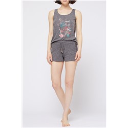 Camiseta de tirantes Klair Antracita