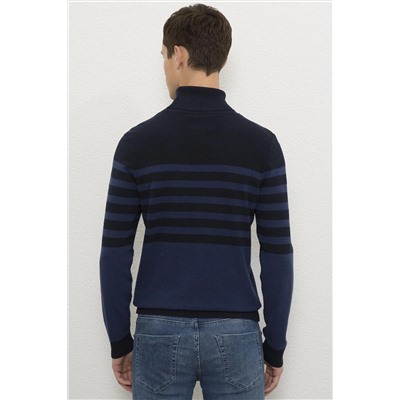 Erkek Lacivert Kazak