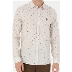 Erkek Taş Uzun Kollu Gömlek