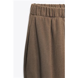 PLUSH BALLOON TROUSERS