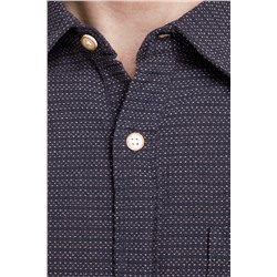 Camisa regular fit Azul marino