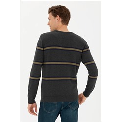 Erkek Antrasit Melanj Kazak