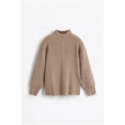 Jersey punto con trenza