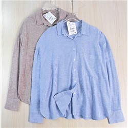 Женская свободная повседневная рубашка