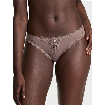 Dream Angels Lace-Trim Bikini Panty