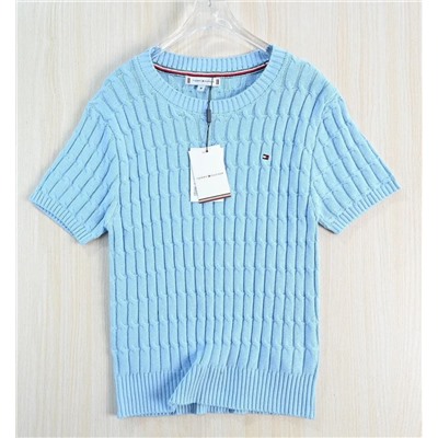 Женский свитер с коротким рукавом ТОММИ ХИЛФИГЕ*Р