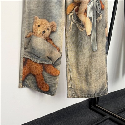 Женские оригинальные джинсовые брюки в стиле ретро   Acn*e Studio*s