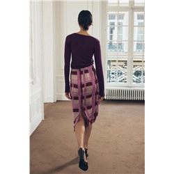 ZW COLLECTION PRINTED SKIRT