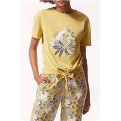 Футболка с узлом Irma Anís