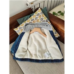 Детская джинсовая утепленная куртка на осень 1:1  ЗАР*А   Материал: хлопок, подкладка из полиэстера Экспорт