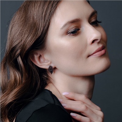 Серьги серебро 52970SB