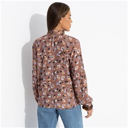 Блуза с драпировкой, Драма в деталях (фундук)