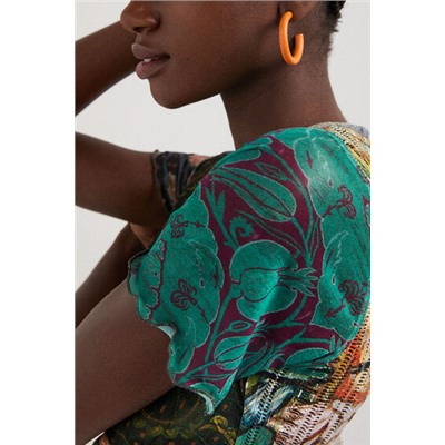 Camiseta texturas obra de arte