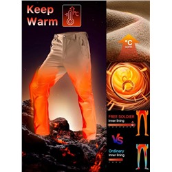 Мужские утеплённые на ылисе уличные брюки карго для походов и активного отдыха  FRE*E SOLDIE*R