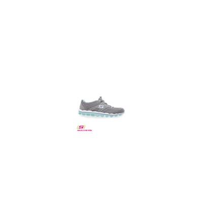 Skechers Lite SkechAir Athletic Gray/Blue Nursing Shoe