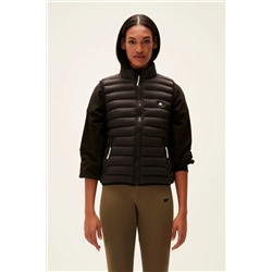 Bad Bear Turner Vest Siyah Kadın Puffer Yelek